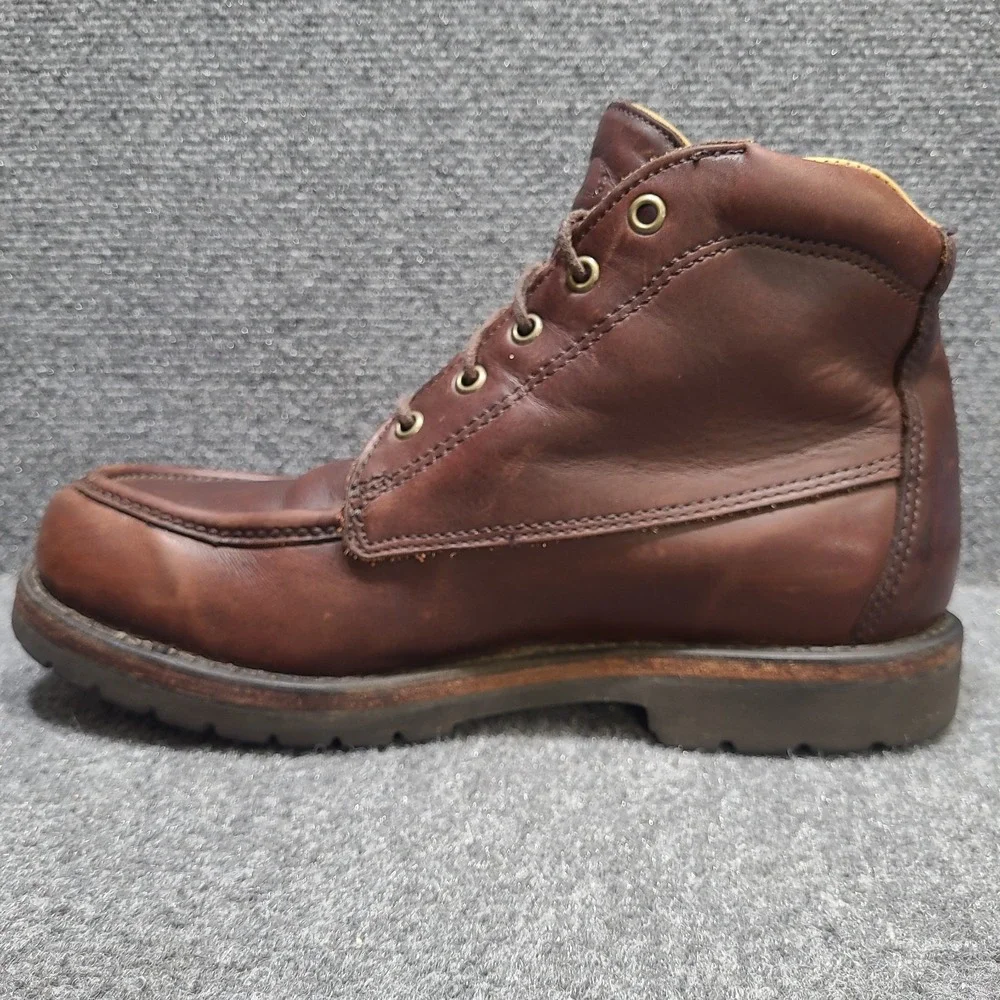 Vintage Filson Men's Chukka Boots Brown Leather Lace Up Round Toe US 9.5 D 50104